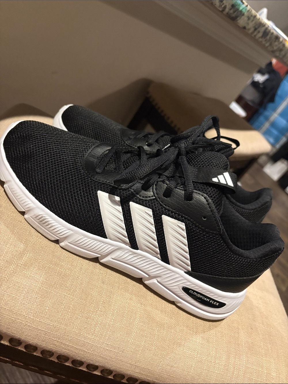 FREE in bundle adidas cloud form Women's Lightweight Running Sneakers 9